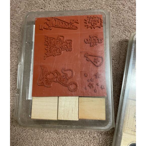 Stampin’ UP! It’s a cheer thing set of 7, close to my heart,‎ plus misc stamps - Picture 4 of 6